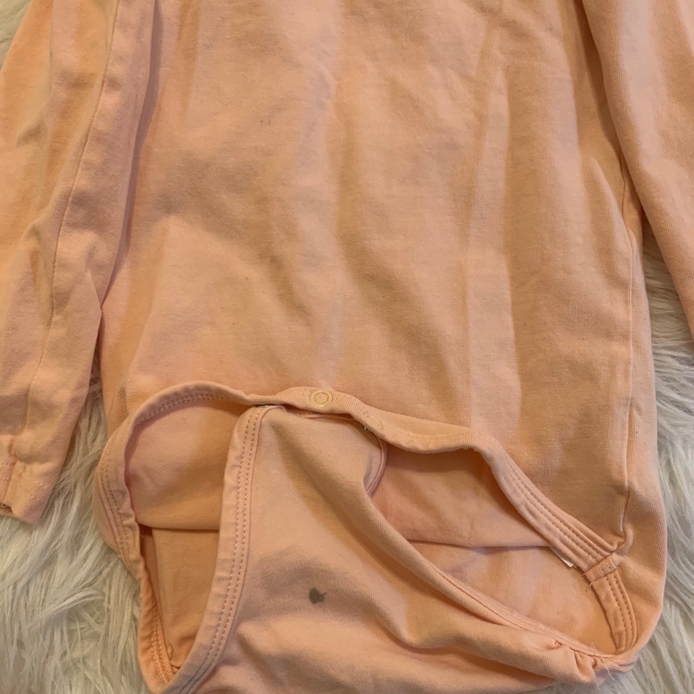 Peach Ruffle Bodysuit - Picture 3 of 3